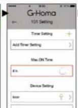 Emos P5550 - Setting the Maximum ON Time - 2