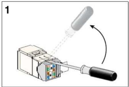 Panduit CJR6X88TGAW - REMOVAL STEPS - 1