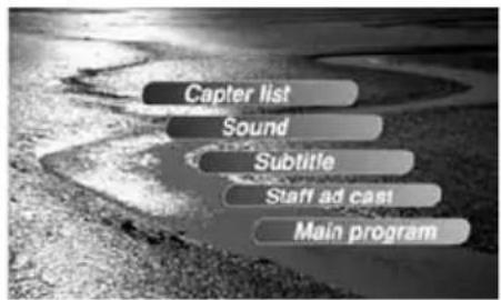Capter list Sound Subtitle Staff ad cast Main program