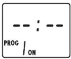 - : - PROG / ON