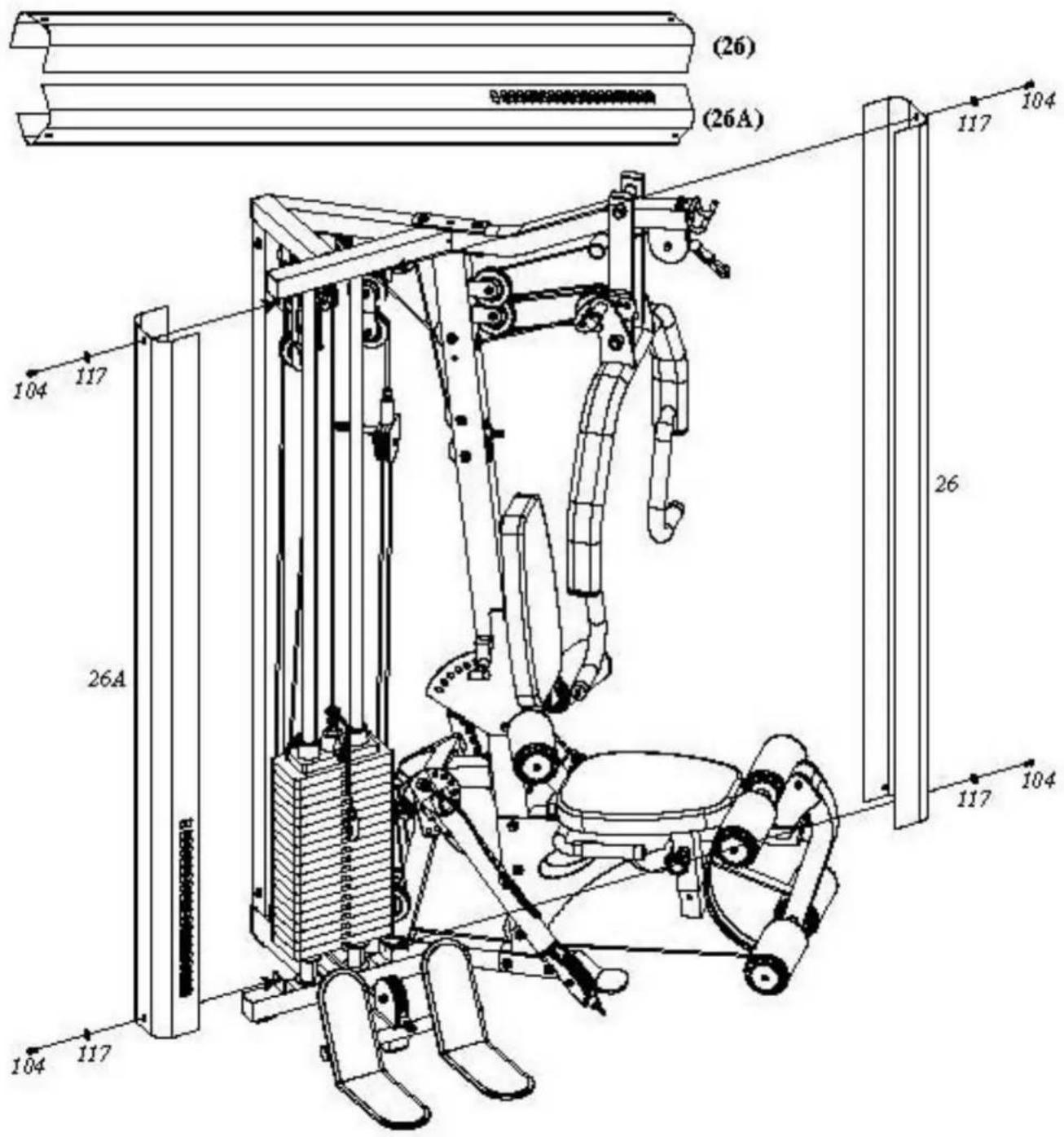 (26) (26A) 104 117 104 26A 26 117 104 104 104 104 117