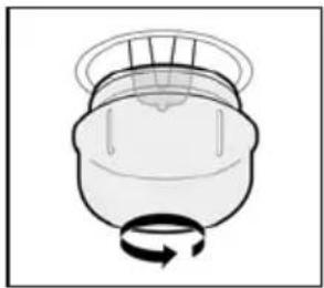 Concept ETV7260 - To remove the bulb proceed as follows: - 1