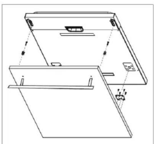 Concept MNV4245 - Dimensions and fastening of the cover plate on the door of the dishwasher - 2