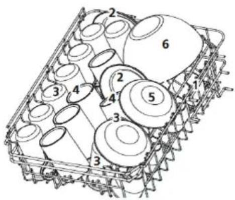 Concept MNV4245 - PŘÍKLAD ULOŽENÍ NÁDOBÍ - 1