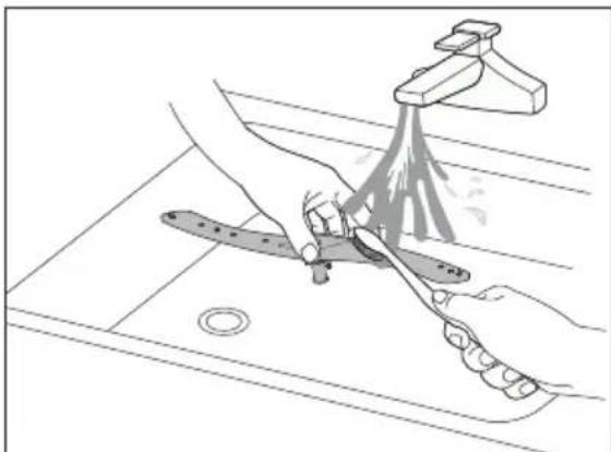 Concept MNV4245 - Cleaning the spray arms - 3