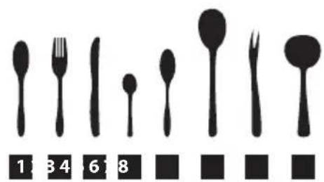 1 3 4 6 8