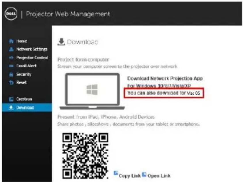 DBLL | Projector Web Management Home Network Settings Projector Control Email Alert Security Reset Credentials Download Download Project form computer Stream your computer screen to the projector over network Download Network Projection App For Windows 10/8/7/Vista/XP You can also download for Mac OS Present from iPad, iPhone, Android Devices Share photos, slideshows, documents from your tablet or smartphone. Copy Link Open Link