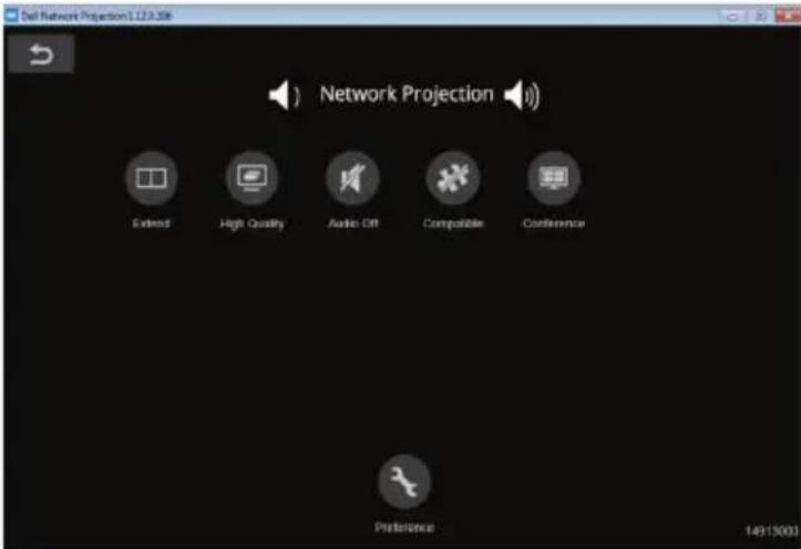 Dell Network Projection 1.23.58 Network Projection Extended High Quality Audio Diff Compatible Conference Preference 14913003