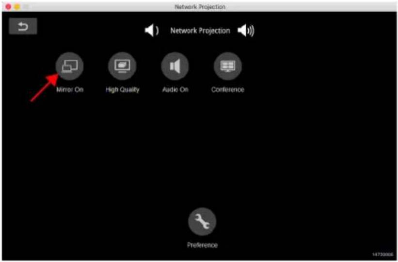 Network Projection Network Projection Mirror On High Quality Audio On Conference Preference