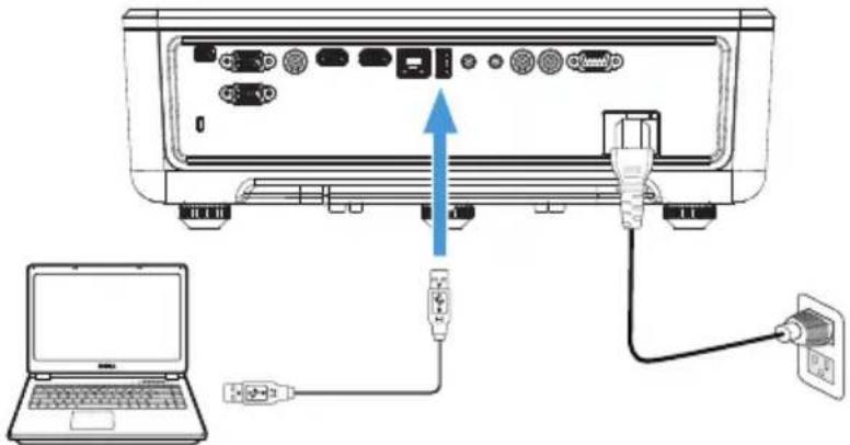 DELL S518WL - Setting up to Present via Internal Memory - 1
