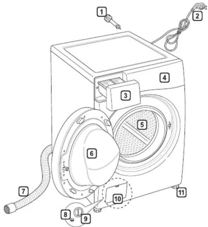 LG F94J8FH2W - Součásti - 1