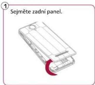 Sejměte zadní panel.