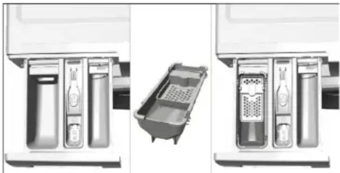 BEKO WRE 5612 CSBWW - Nastavení množství prášku - 1