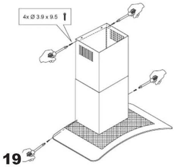 4x Ø 3.9 x 9.5 19