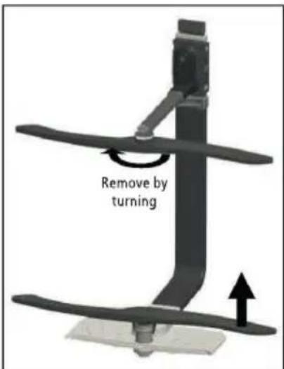 Remove by turning
