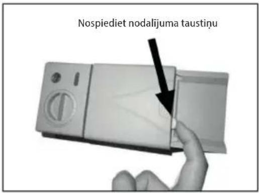 Nospiediet nodalijuma taustinu