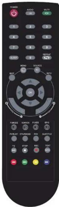 POWER AUDIO MUSTP 1 2 3 4 5 6 7 8 9 0 S: 10 RESET RESET MENU SOURCE PART INFO OK F: MODE EMODE F: SIZE EPS PW: LIST DIN: NAOX FAX SUBTITLE TS STOP REC TEXT R: 50 + - + - + - + - + - + -