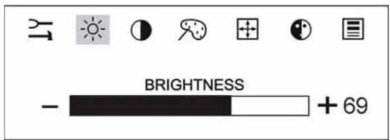 BRIGHTNESS - + 69