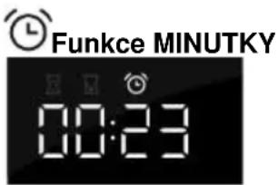 Funkce MINUTKY 00:23