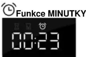 Funkce MINUTKY 00:23