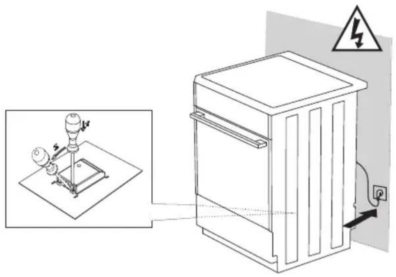 GORENJE K6351XF - POKYNY K MONTÁŽI A NAPOJENÍ - 6
