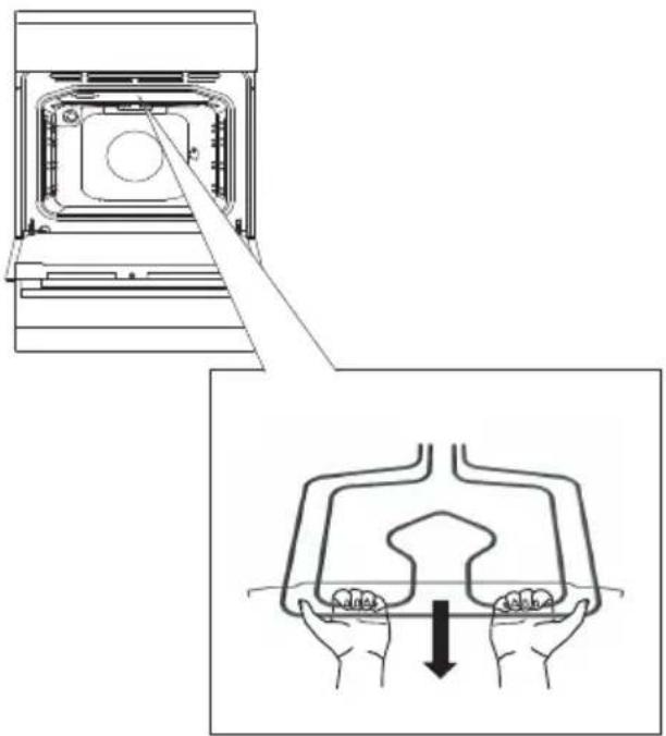GORENJE EC6352WPA - ČIŠTĚNÍ VRCHU PROSTORU TROUBY - 1