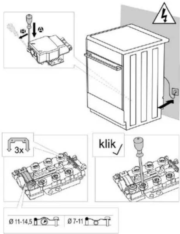 GORENJE K5341WJ - PŘIPOJENÍ K ELEKTRICKÉ SÍTI - 1