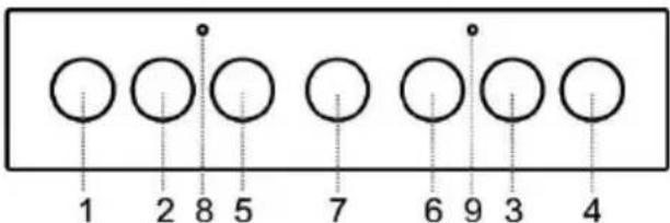 1 2 8 5 7 6 9 3 4