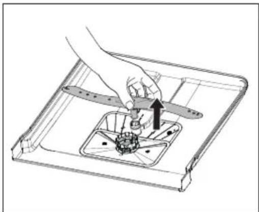 Concept MNV4260 - Cleaning the spray arms - 2