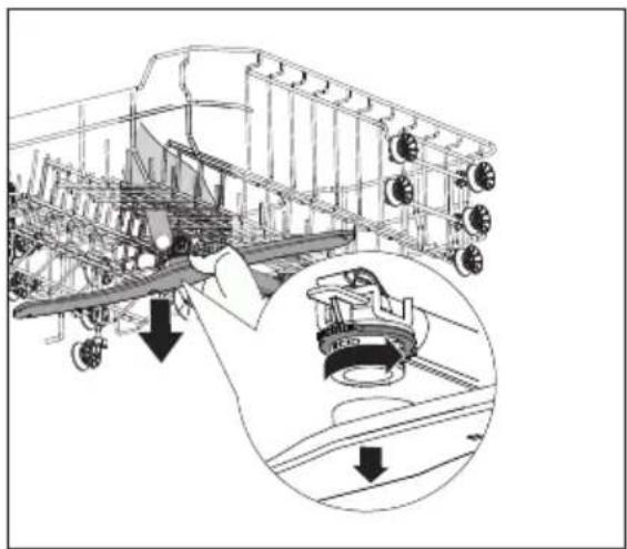 Concept MNV4260 - Cleaning the spray arms - 1