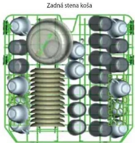 Zadná stena koša