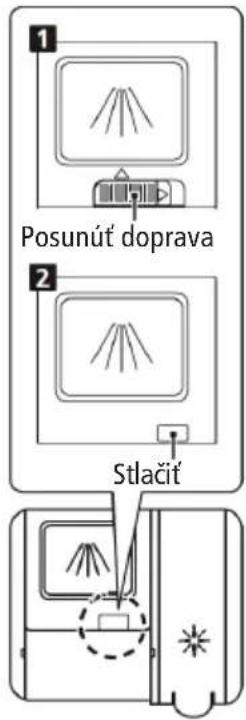 1 Posunút doprava 2 Stlačit