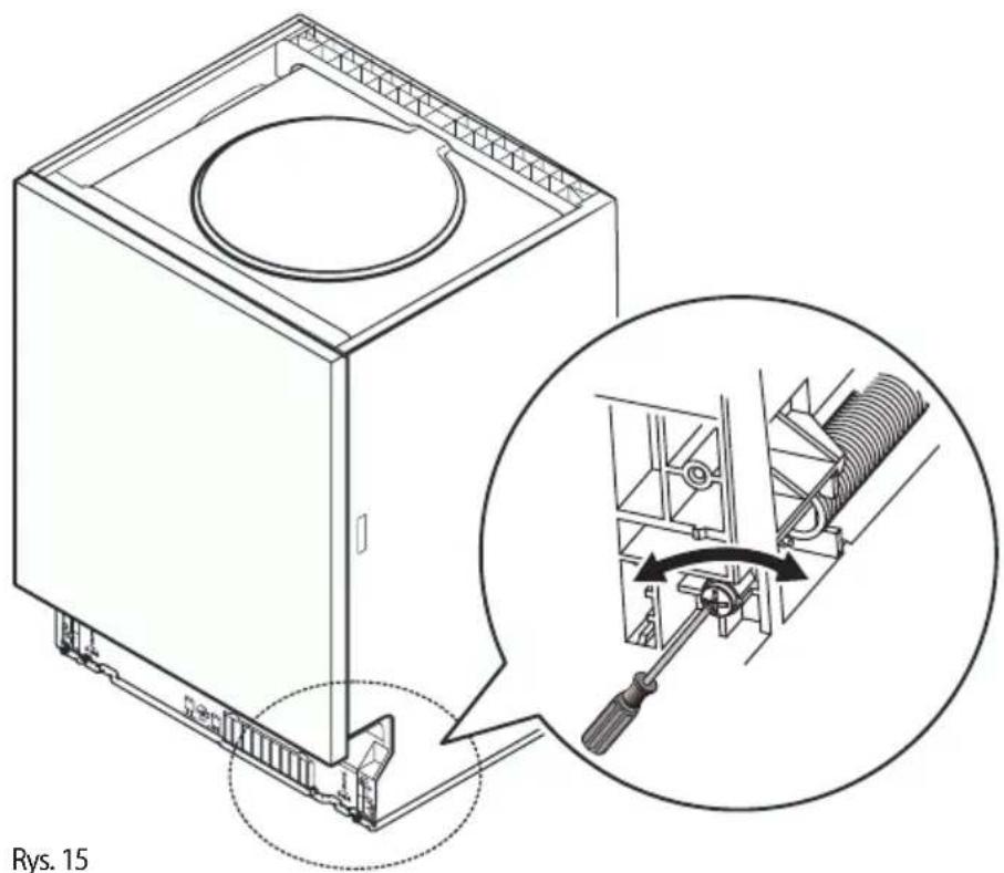 Concept MNV4260 - Ustawienie siły sprężyny drzwiczek - 1