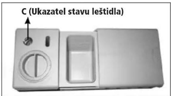C (Ukazatel stavu leštidla)