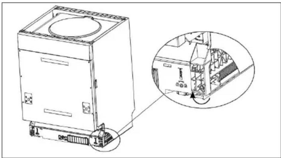 Concept MNV5660 - Ustawienie siły sprężyny drzwiczek - 1