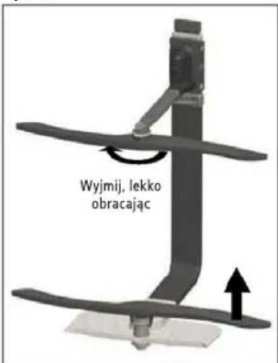 Wyjmij, lekko obracając
