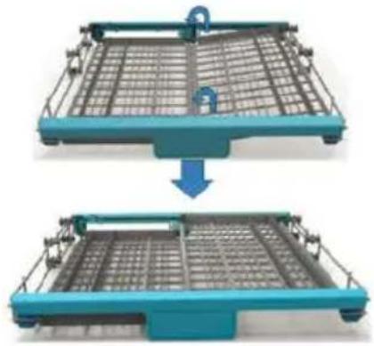Concept MNV5860 - POSITIONING OF THE CUTLERY BASKET - 3