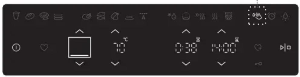Mora VT 778 AB - POUŽITÍ FUNKCE AQUA CLEAN K ČIŠTĚNÍ TROUBY - 1
