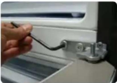 SAMSUNG RL44QTUS - - DEMONTÁŽ DVERÍ MRAZNICKY - 1