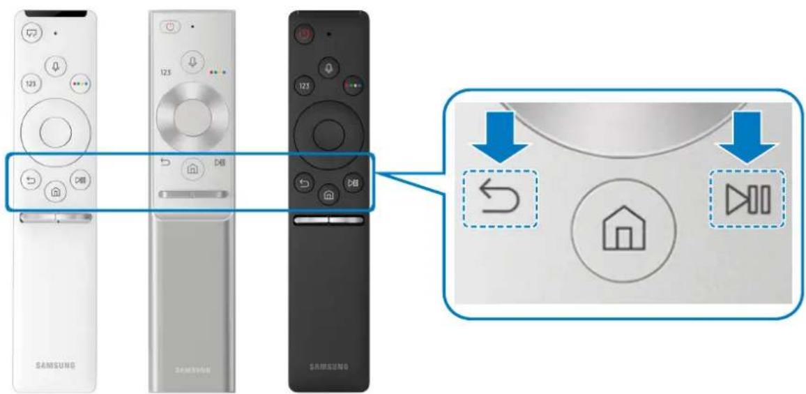 SAMSUNG UE55MU6220K - Připojení ovladače Dálkové ovládání Samsung Smart k televizoru - 1