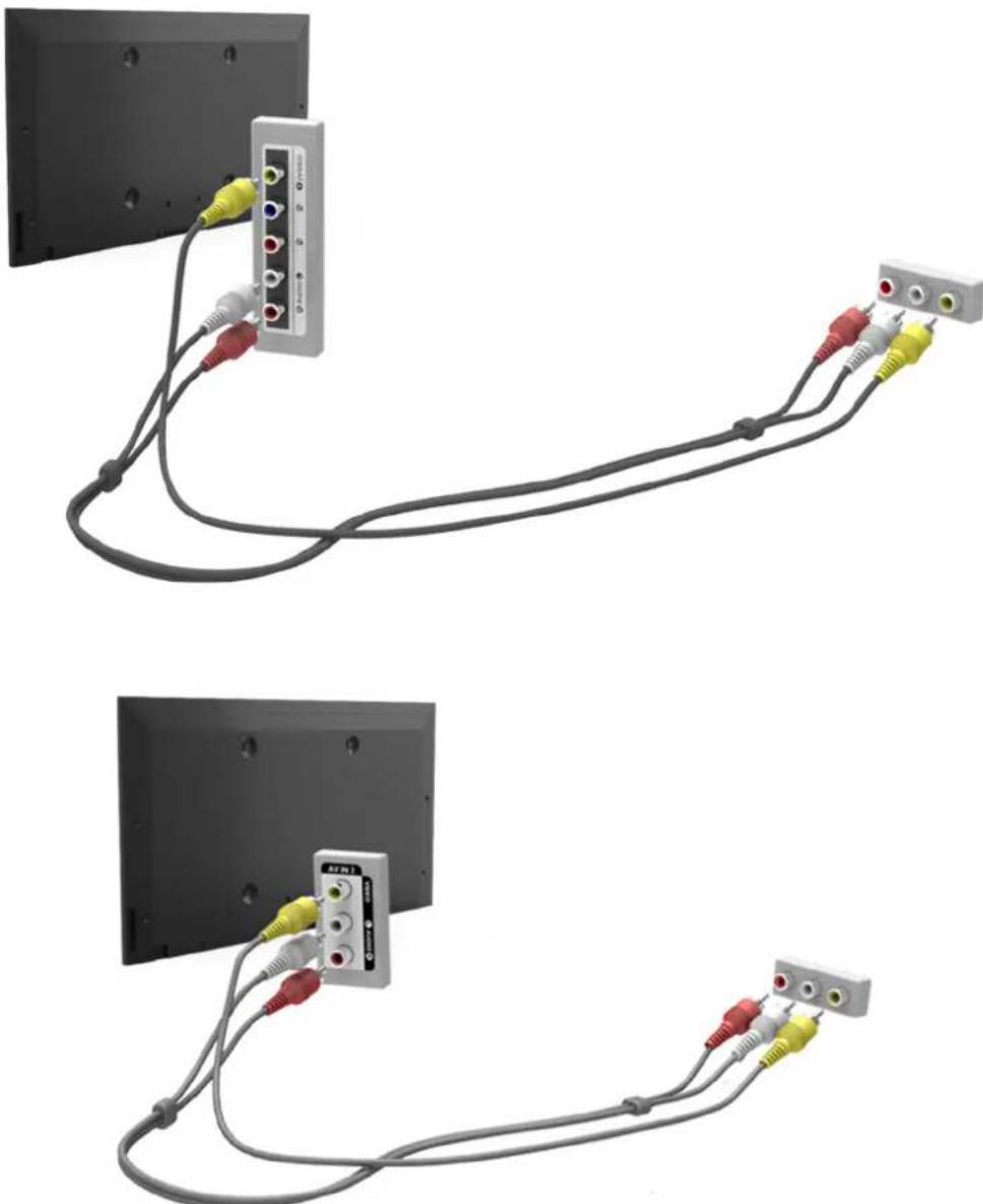 SAMSUNG UE55J6100AK - Připojení – externí vstup - 1