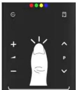 SAMSUNG UE65ES8000U - Kalibrace touchpadu - 2