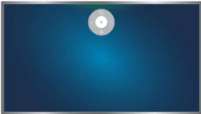 SAMSUNG UE43J5672SU - Zobrazení ikony směrového ovládání, když nesledujete vysílání - 1