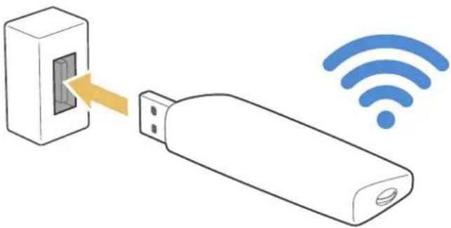 SAMSUNG UE43J5672SU - Připojení k síti prostřednictvím zařízení Mobile Dongle - 1