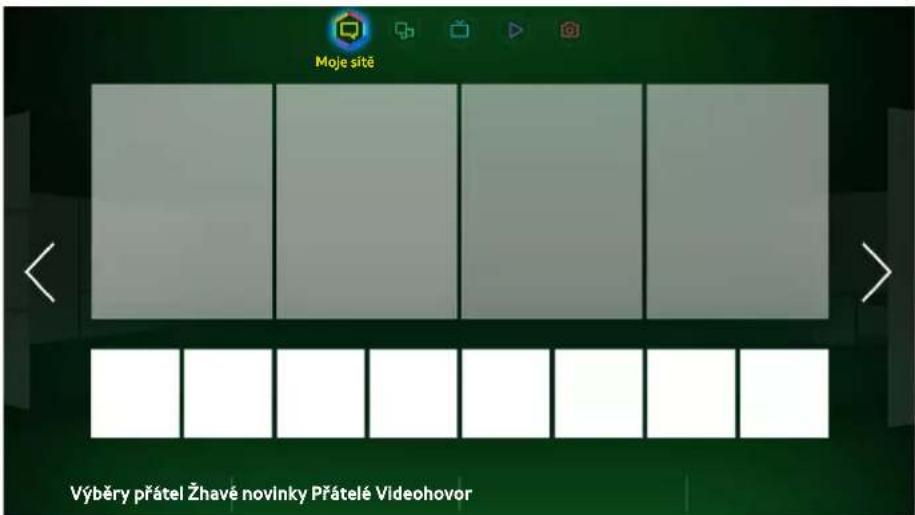 Moje sitě Výběry přátel Žhavé novinky Přátelé Videohovor