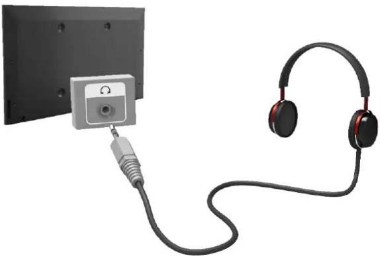 SAMSUNG UE48H6655ST - Připojení – sluchátka - 1