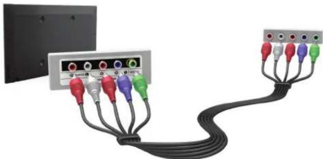 SAMSUNG UE48H4203AK - Připojení - komponentní - 1