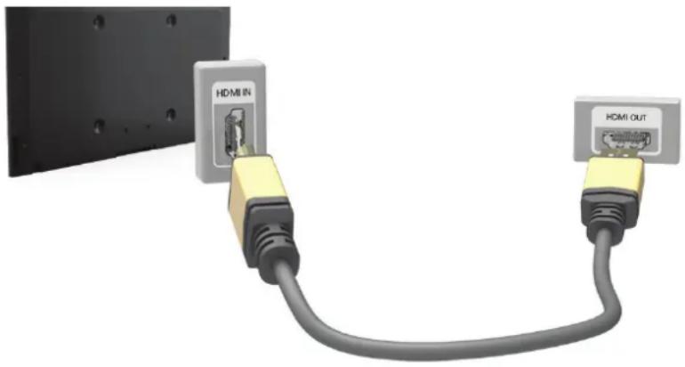 SAMSUNG UE48H4203AK - Připojení – HDMI - 1