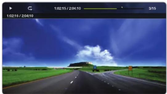 SAMSUNG UE46D8005YU - Přehrávání videa - 1