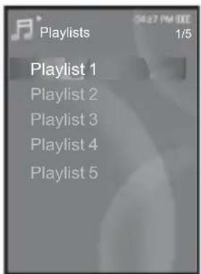 Playlists 1/5 Playlist 1 Playlist 2 Playlist 3 Playlist 4 Playlist 5